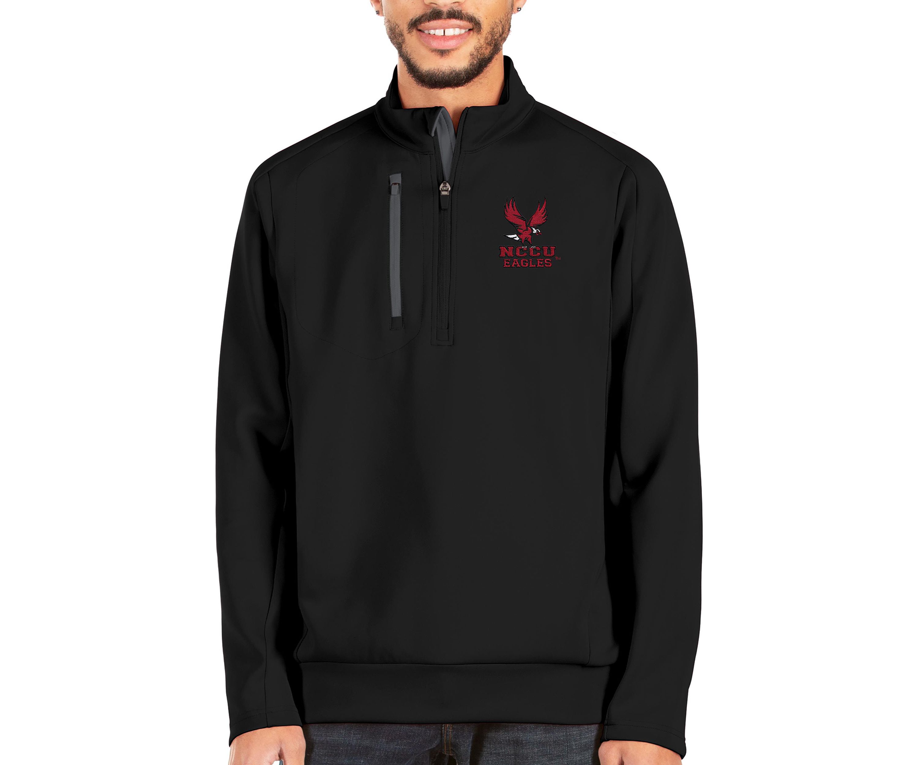 NC Central Eagles NCAA North Carolina Central Eagles Generation Quarter-Zip Pullover Jacket