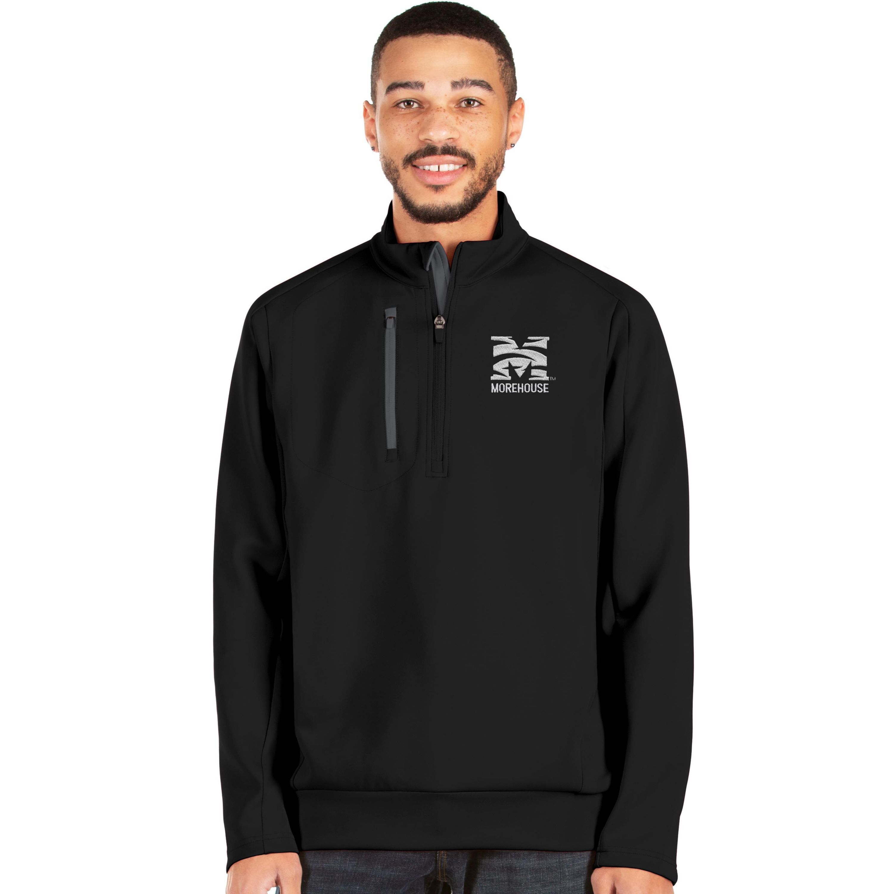 Morehouse Maroon Tigers NCAA Morehouse Tigers Generation Quarter-Zip Pullover Jacket