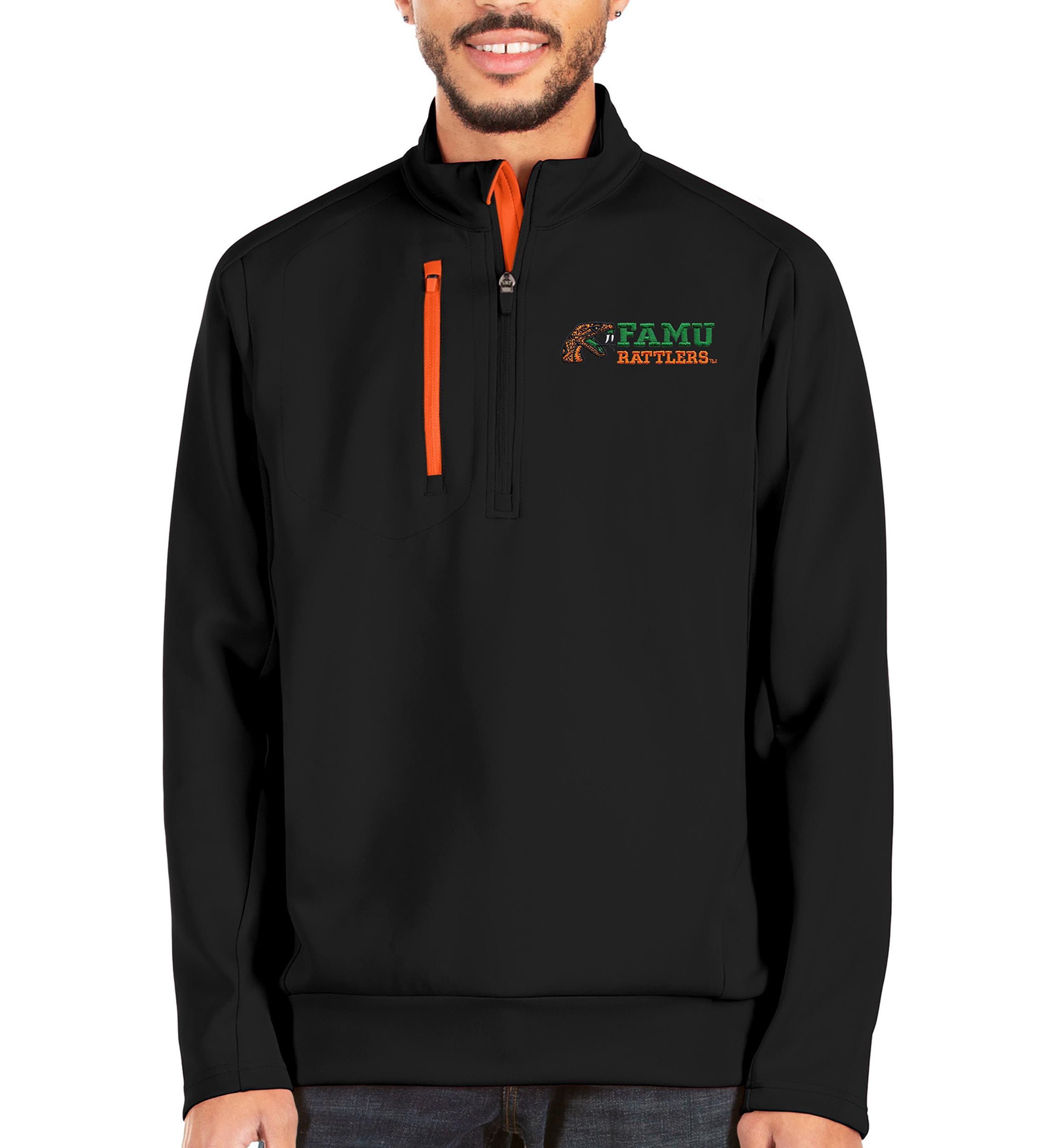 NCAA Florida A&M Rattlers Generation Quarter-Zip Pullover Jacket