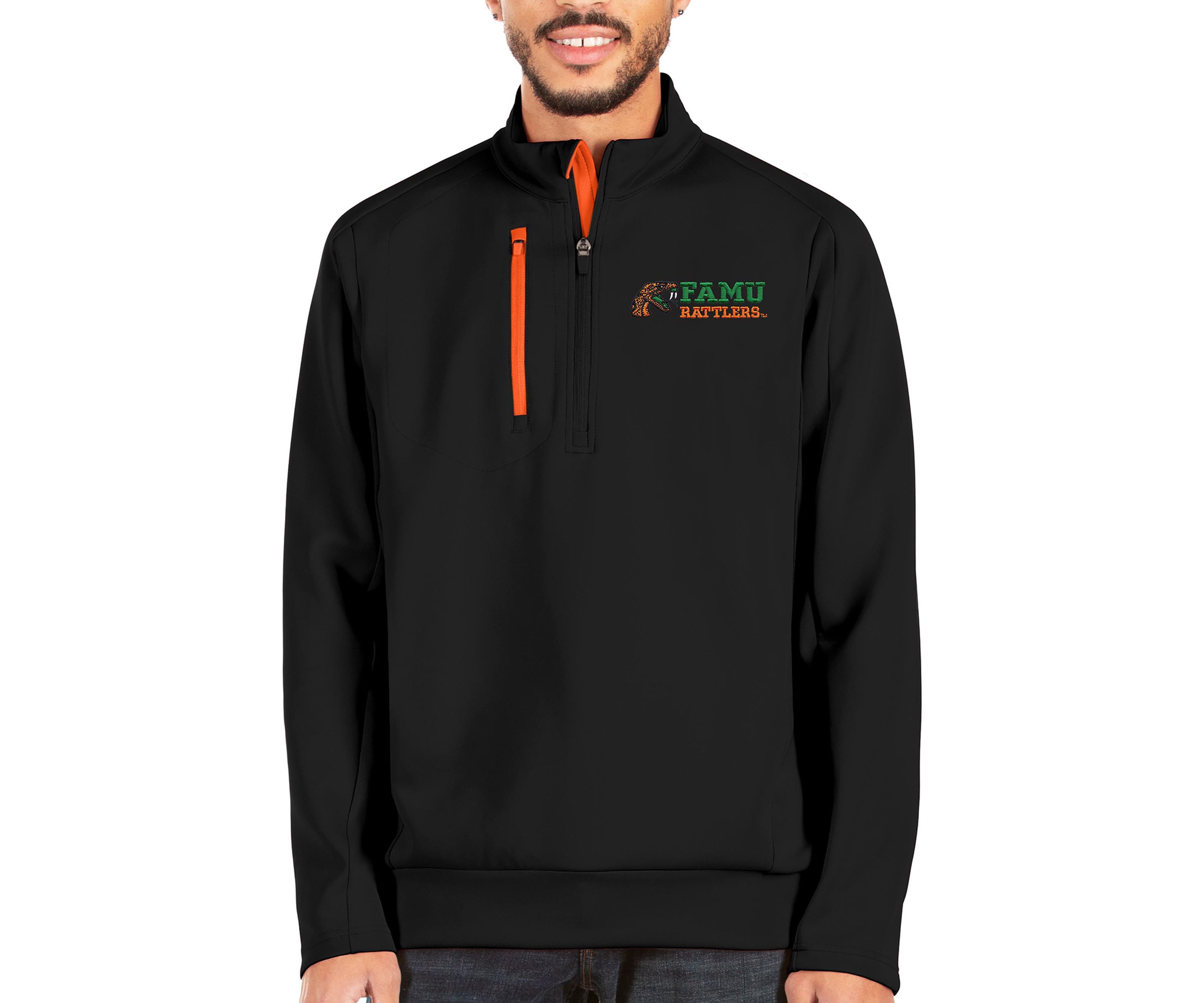 NCAA Florida A&M Rattlers Generation Quarter-Zip Pullover Jacket