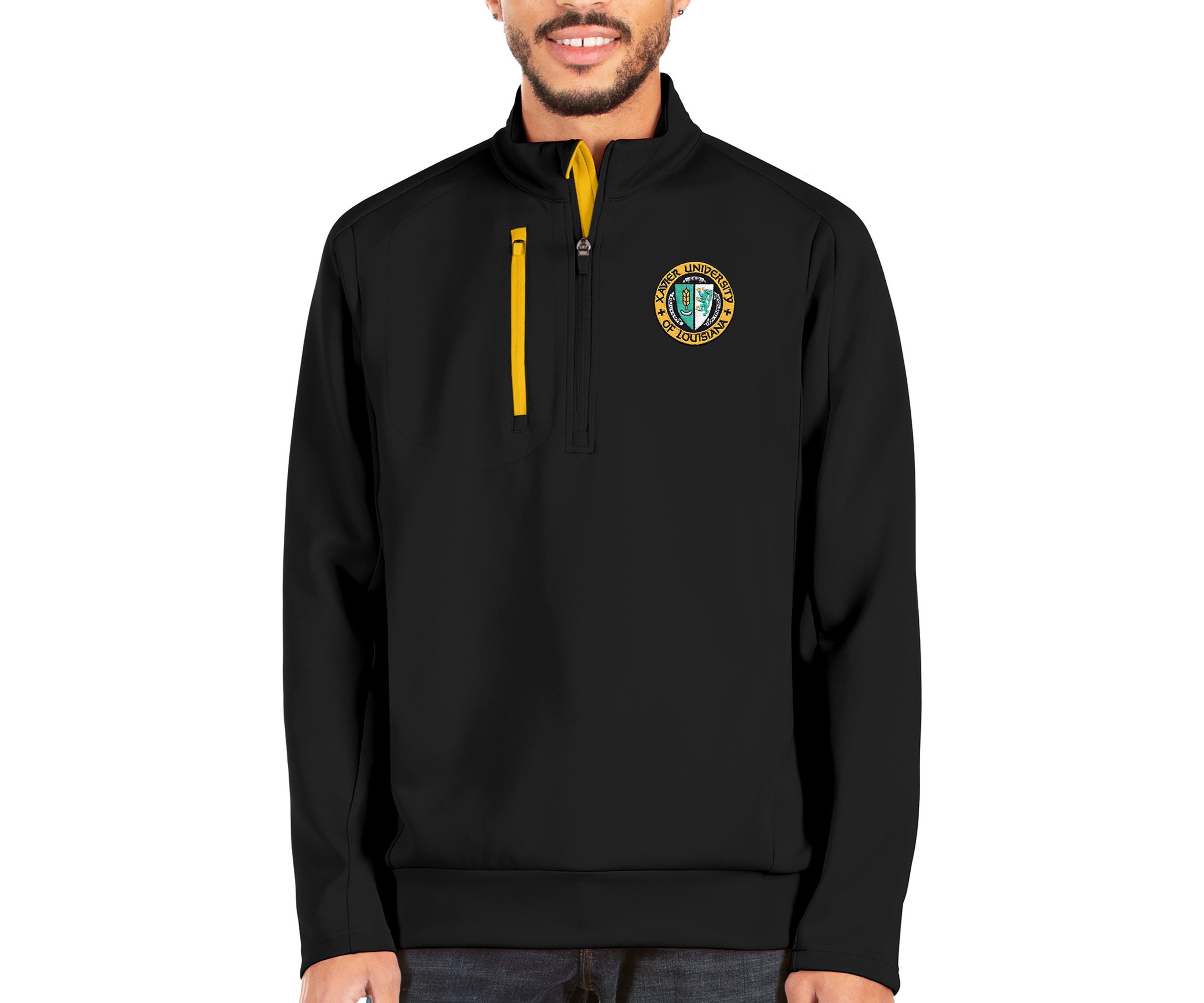 Xavier University of Louisiana Gold Rush NCAA XULA Generation Quarter-Zip Pullover Jacket
