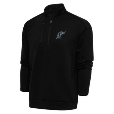 Antigua MLB Miami Marlins Men's Generation 1/4 Zip Pullover