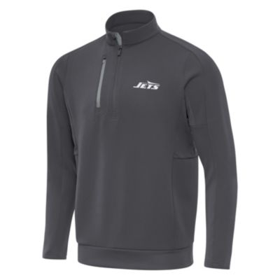 Antigua NFL New York Jets Men's Generation 1/4 Zip Pullover, Medium