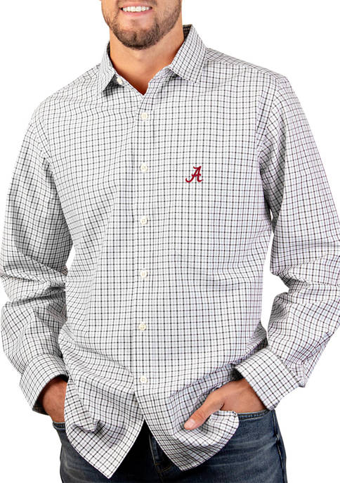Antigua® NCAA Alabama Crimson Tide Tailgate Woven Shirt
