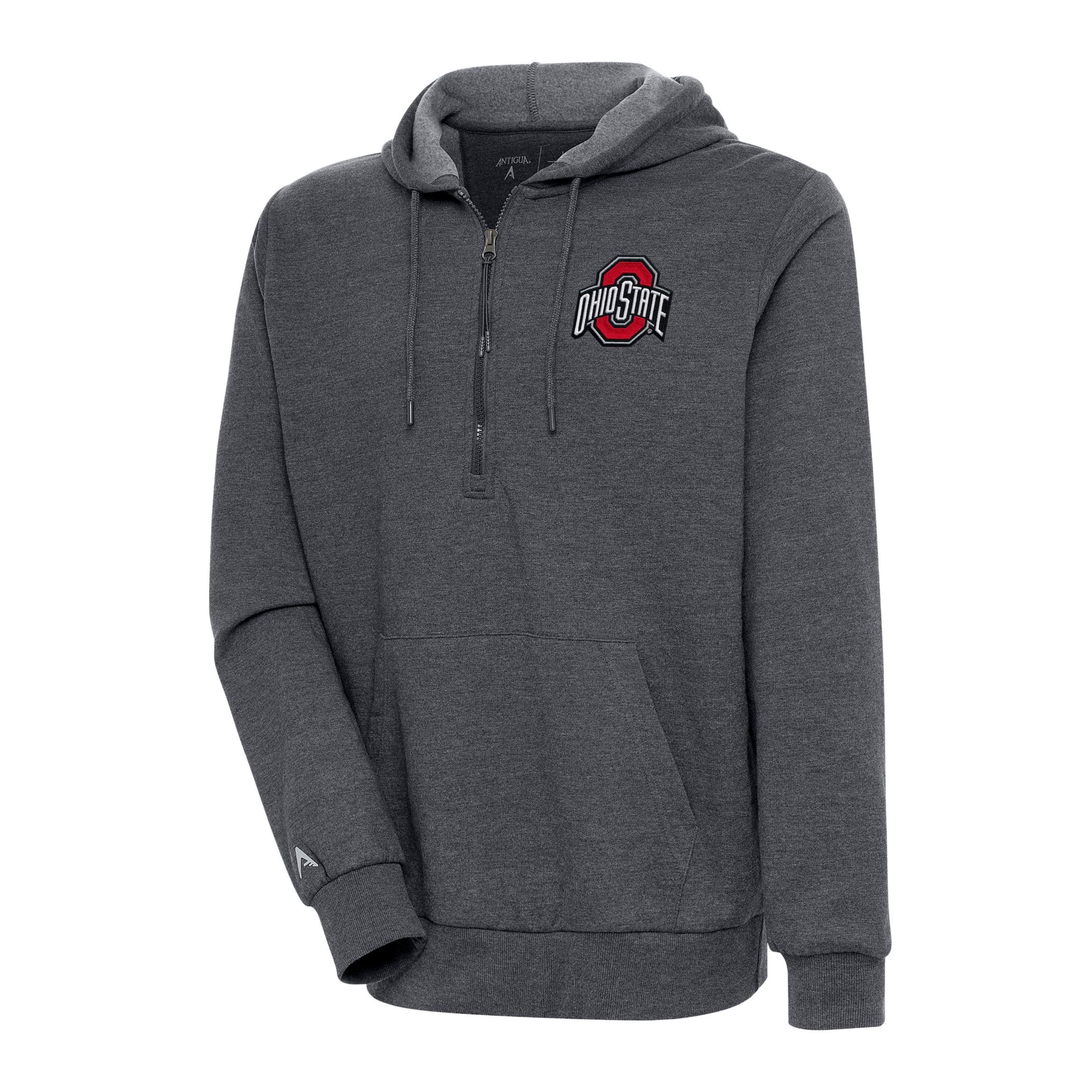 Ohio State Buckeyes NCAA Ohio State Mens Action Quarter Zip Hood