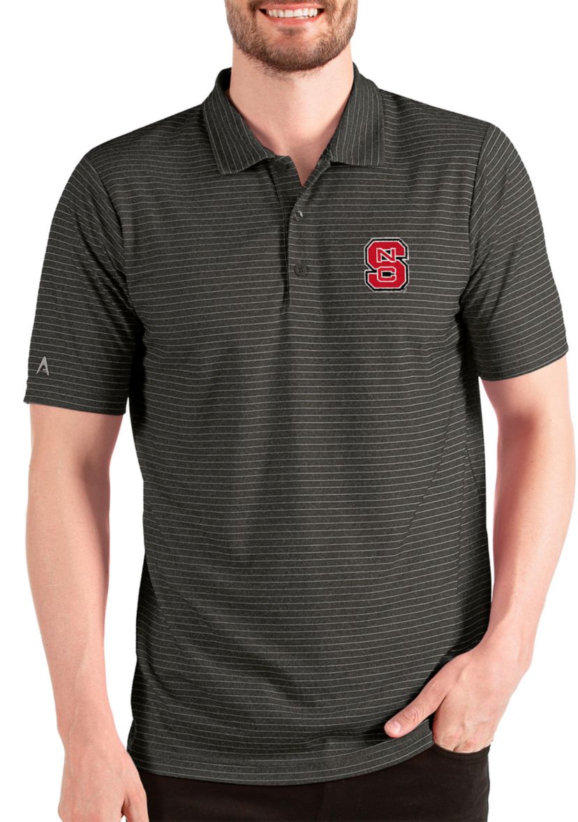 NCAA NC State Wolfpack Striped Polo Shirt 