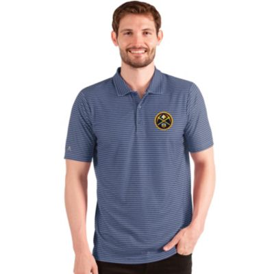 Antigua Men's NBA Denver Nuggets Esteem Polo, Navy Blue, 3XL -  0196759290967