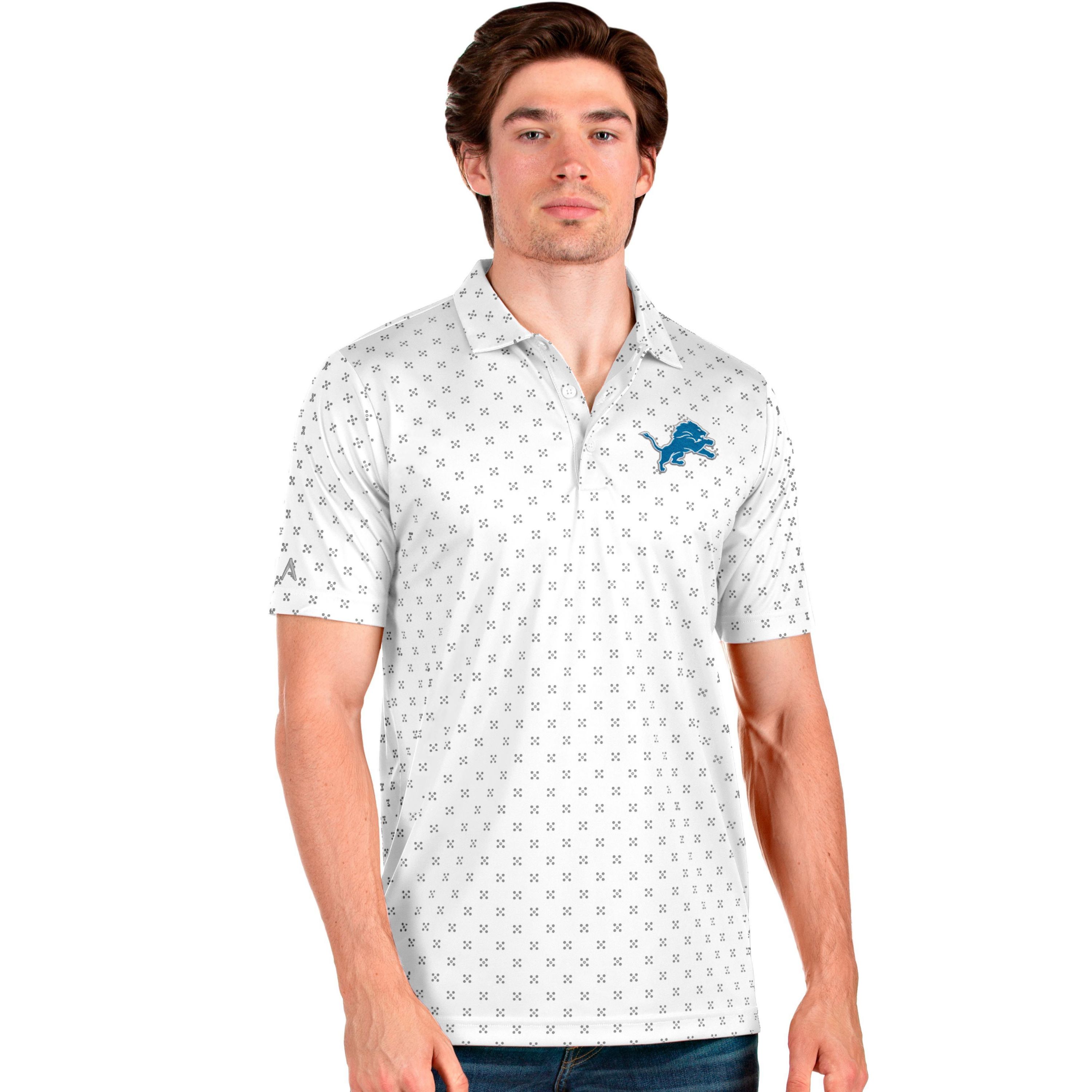 Detroit Lions Mens Spark Polo