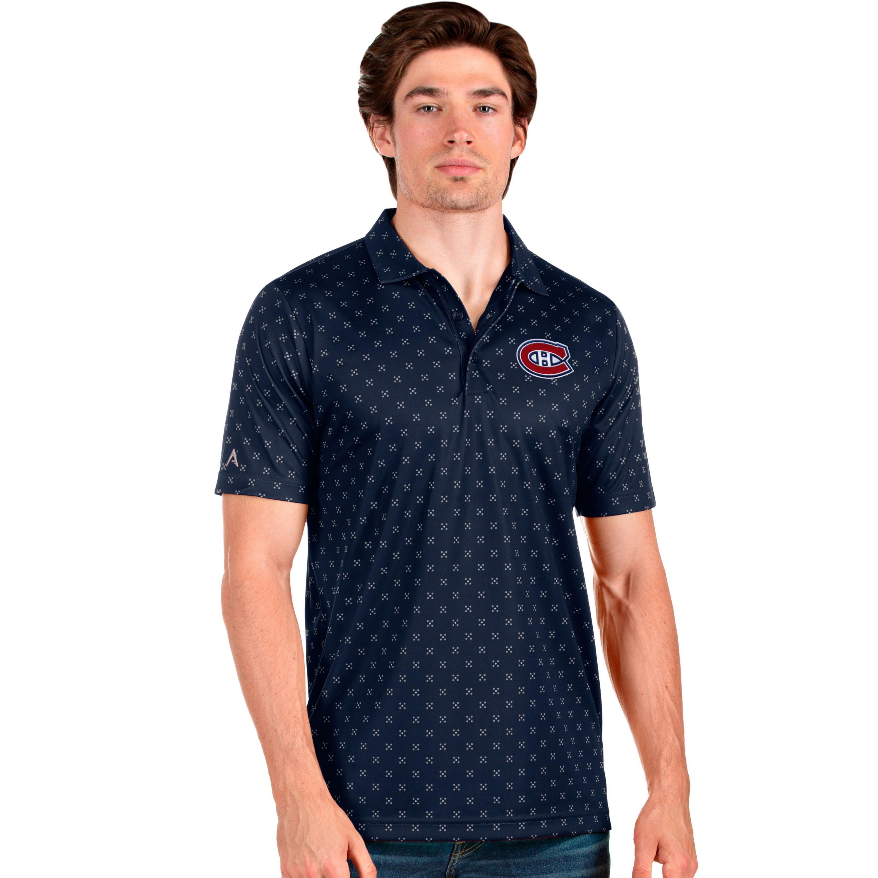 NHL Montreal Canadiens Mens Spark Polo