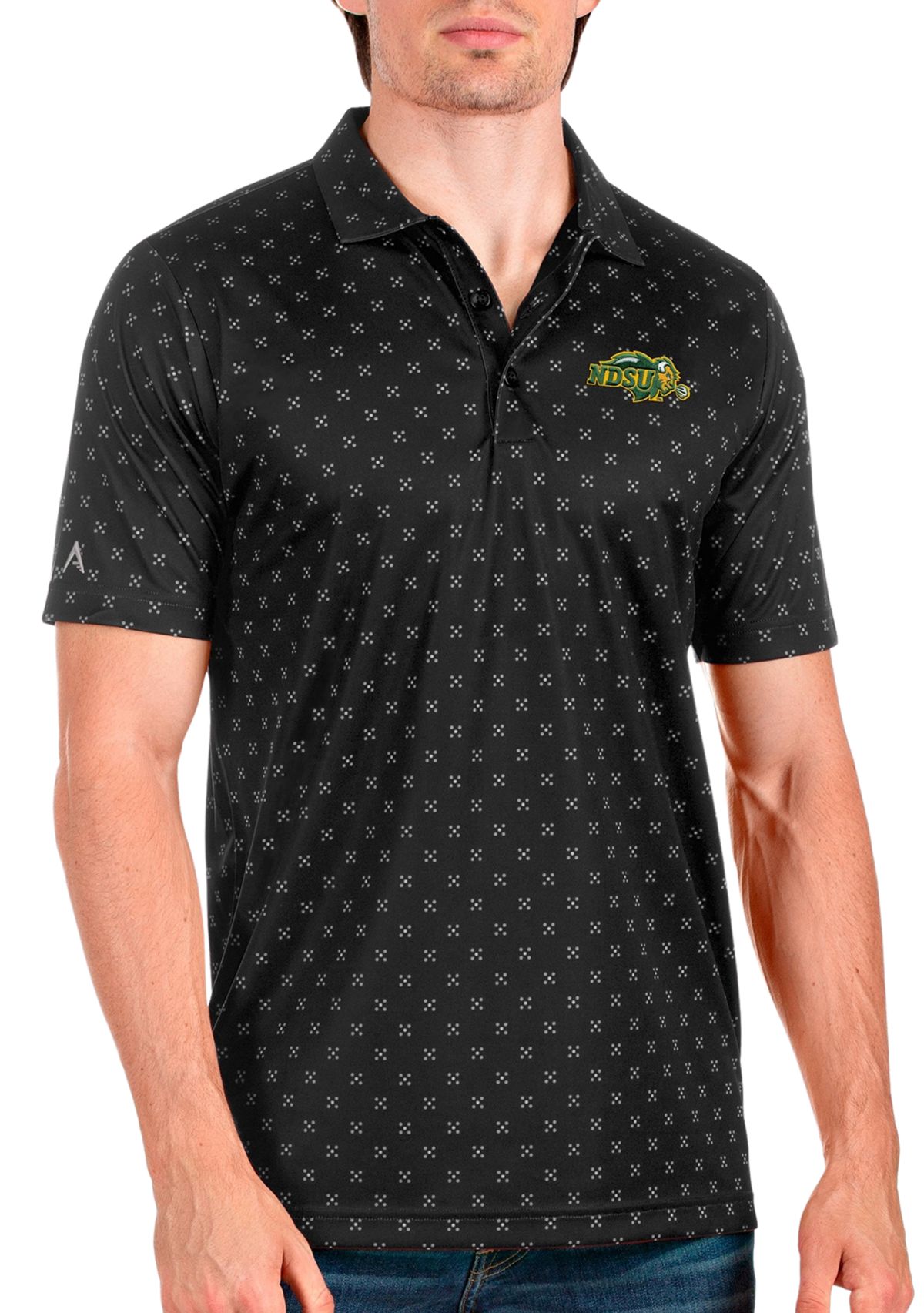 NDSU Bison NCAA North Dakota State Bison Mens Spark Polo