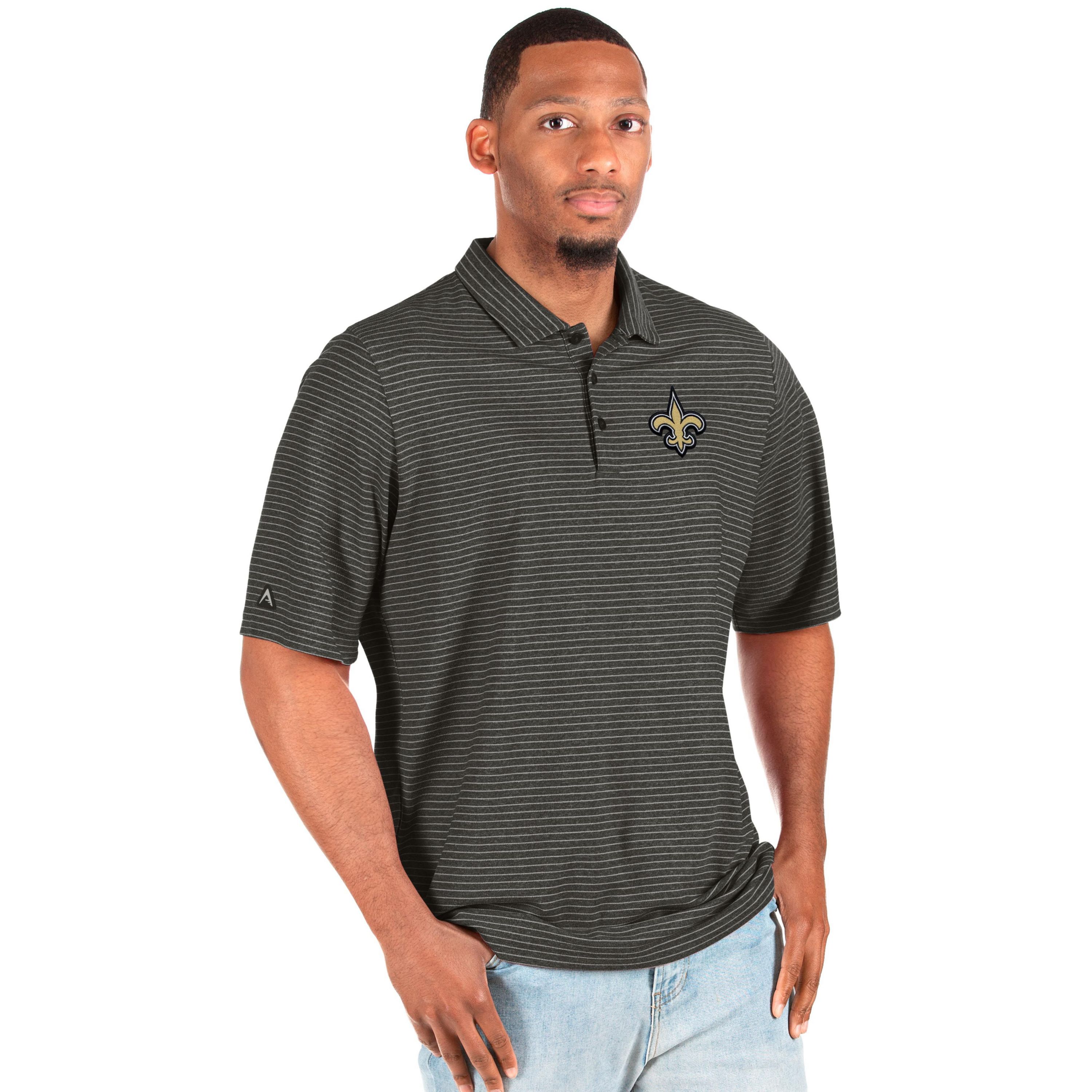 New Orleans Saints Mens Esteem Tall Polo
