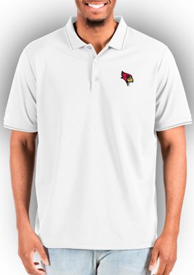 Antigua NCAA Illinois State Redbirds Mens Affluent Tall Polo, Red, XLT