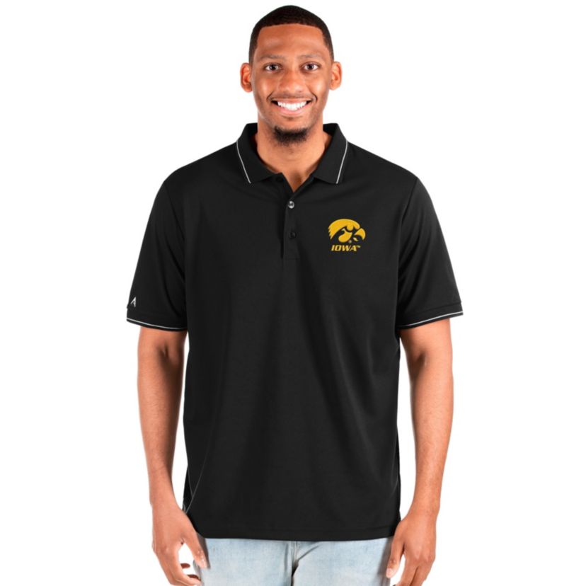 NCAA Iowa Hawkeyes Affluent Big & Tall Polo