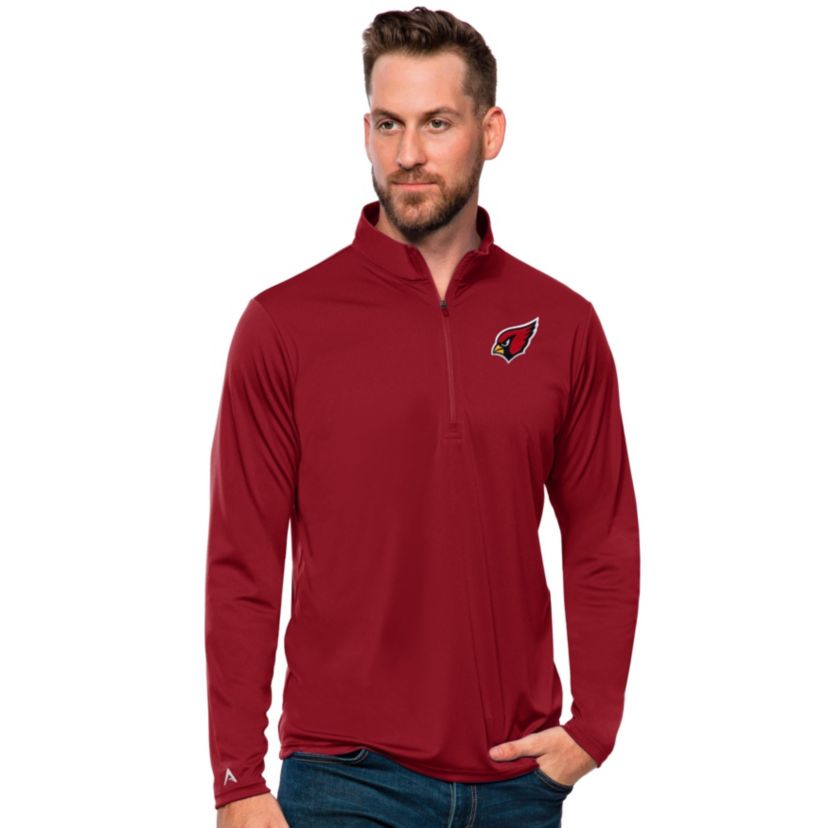 NFL Arizona Cardinals Mens Tribute 1/4 Zip Pullover