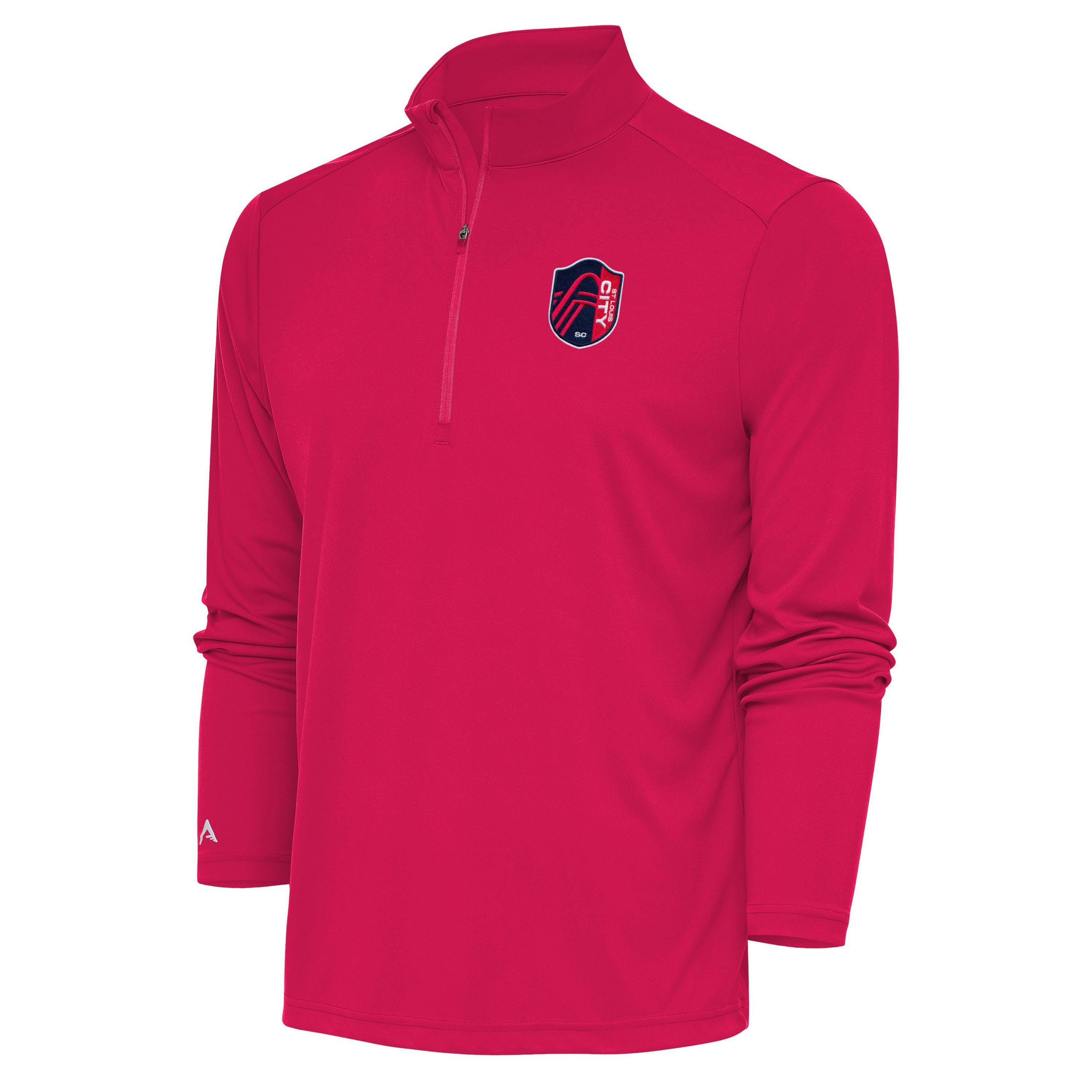 MLS St. Louis City SC Tribute Quarter-Zip Pullover Top