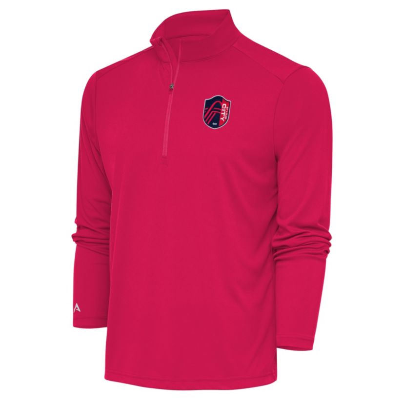 MLS St. Louis City SC Tribute Quarter-Zip Pullover Top