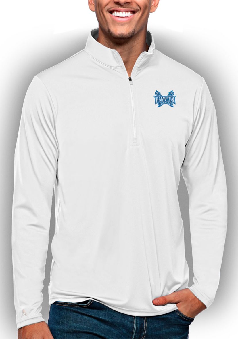 NCAA Hampton Pirates Tribute Quarter-Zip Pullover Top