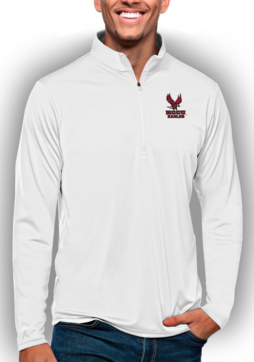 NC Central Eagles NCAA North Carolina Central Eagles Tribute Quarter-Zip Pullover Top