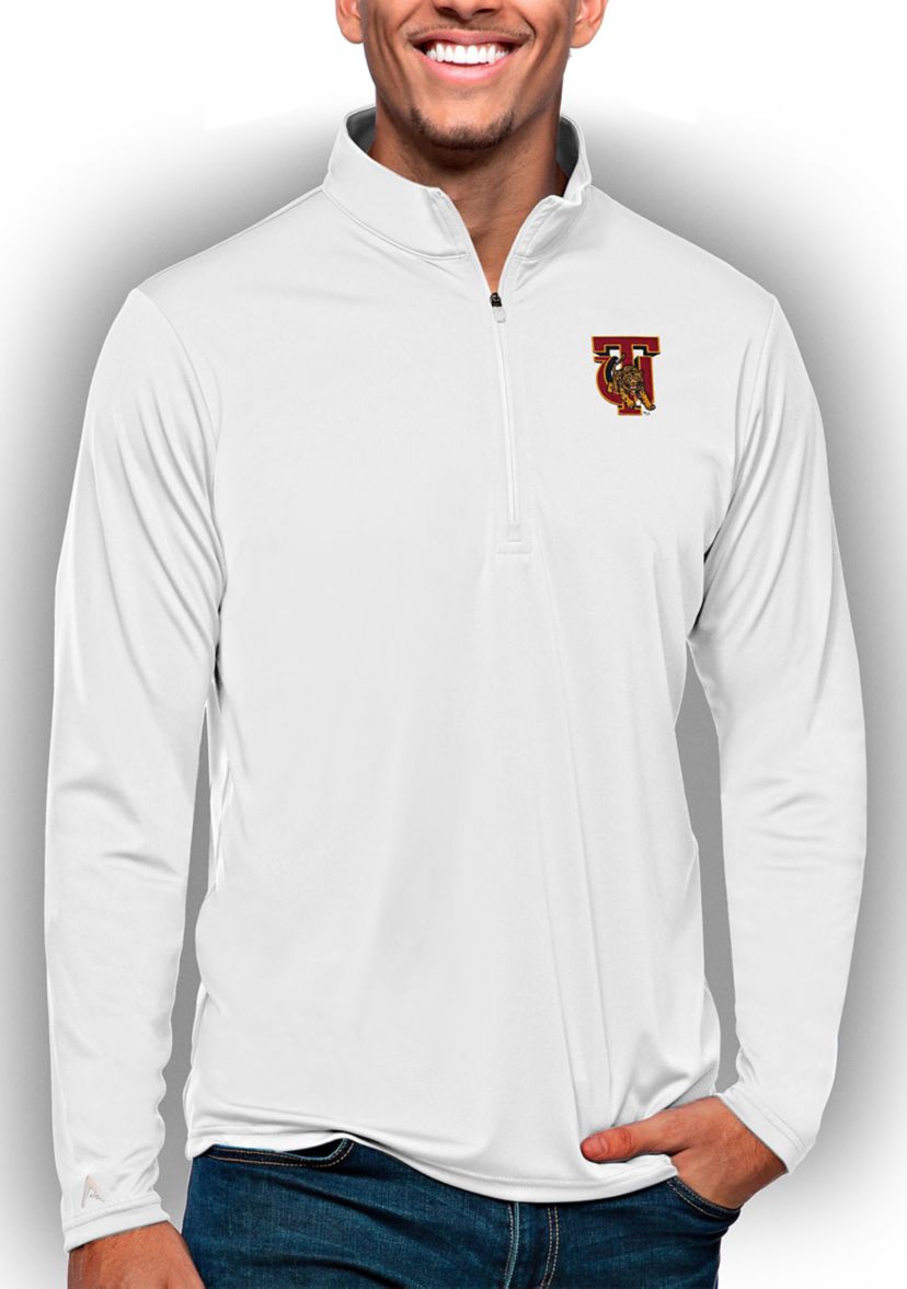 NCAA Tuskegee Golden Tigers Tribute Quarter-Zip Pullover Top