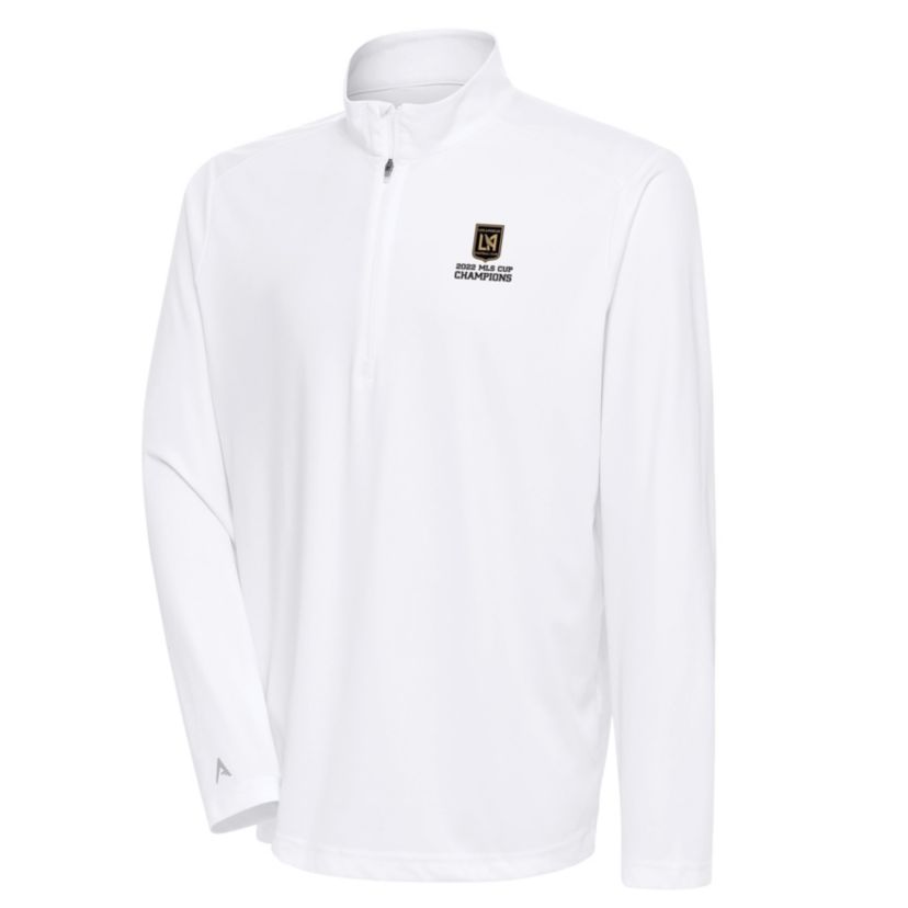 MLS Los Angeles FC 2022 Cup Champs Mens Tribute 1/4 Zip Pullover