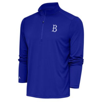 Antigua MLB Brooklyn Dodgers Men's Tribute 1/4 Zip Pullover