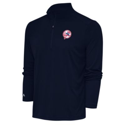 Antigua MLB New York Yankees Men's Tribute 1/4 Zip Pullover