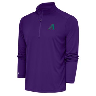 Antigua MLB Arizona Diamondbacks Men's Tribute 1/4 Zip Pullover