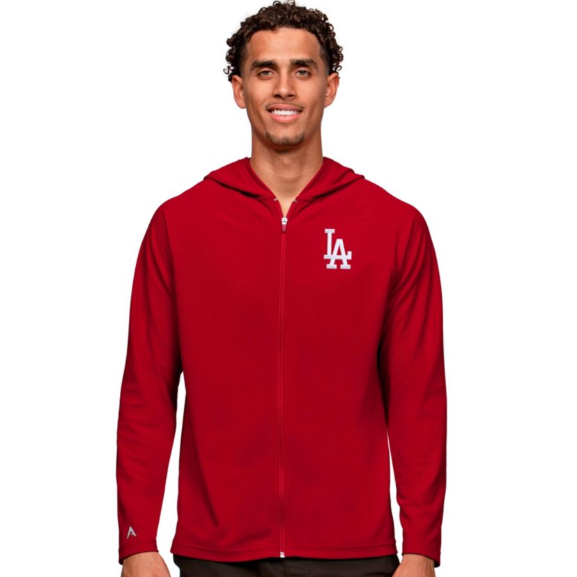 MLB Los Angeles Dodgers Mens Legacy Zip Hood