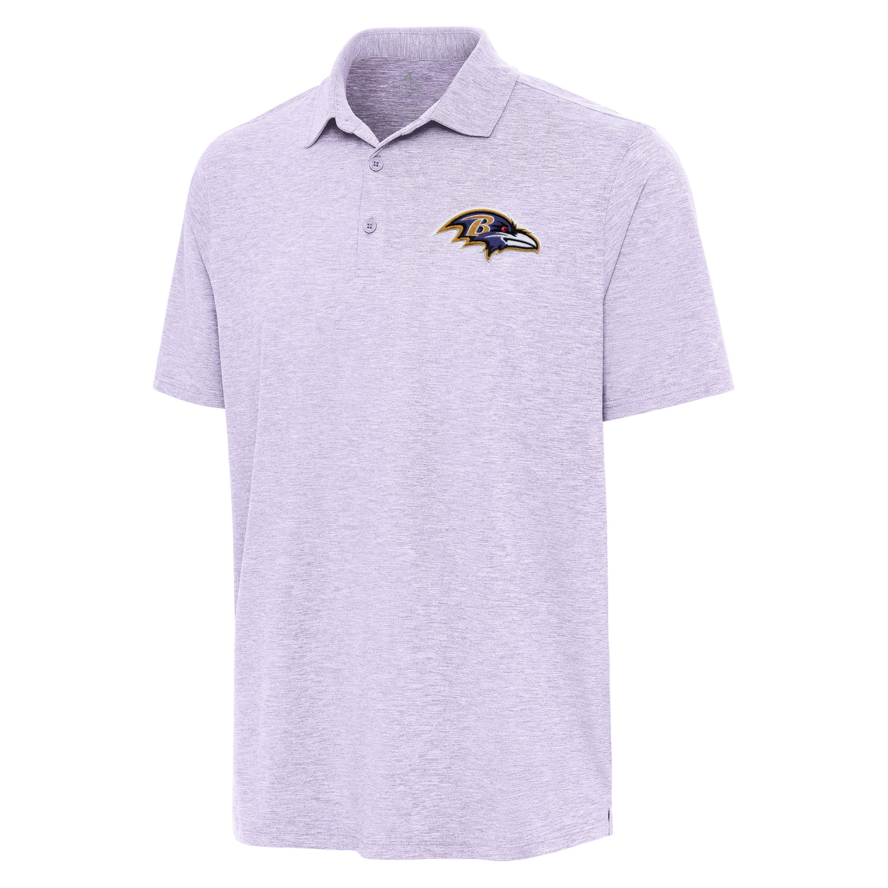 Antigua NFL Baltimore Ravens Mens Par 3 Polo