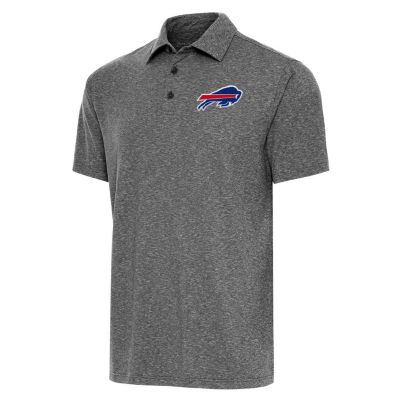 Antigua NFL Buffalo Bills Men's Par Polo, Black, 3XL