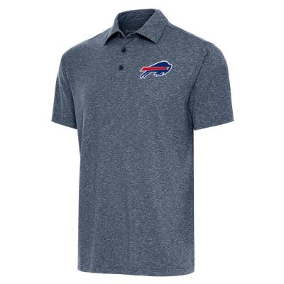 Antigua NFL Buffalo Bills Men's Par Polo, Navy Blue, 2XL