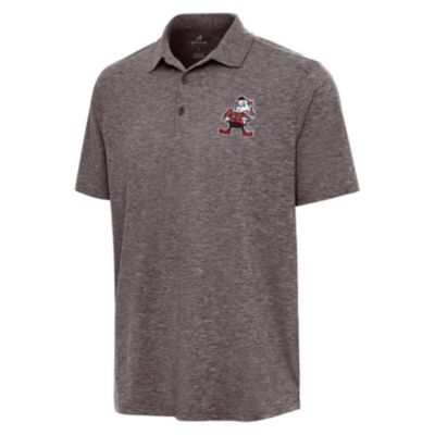 Antigua NFL Cleveland Browns Men's Par 3 Polo, Brown, 2XL