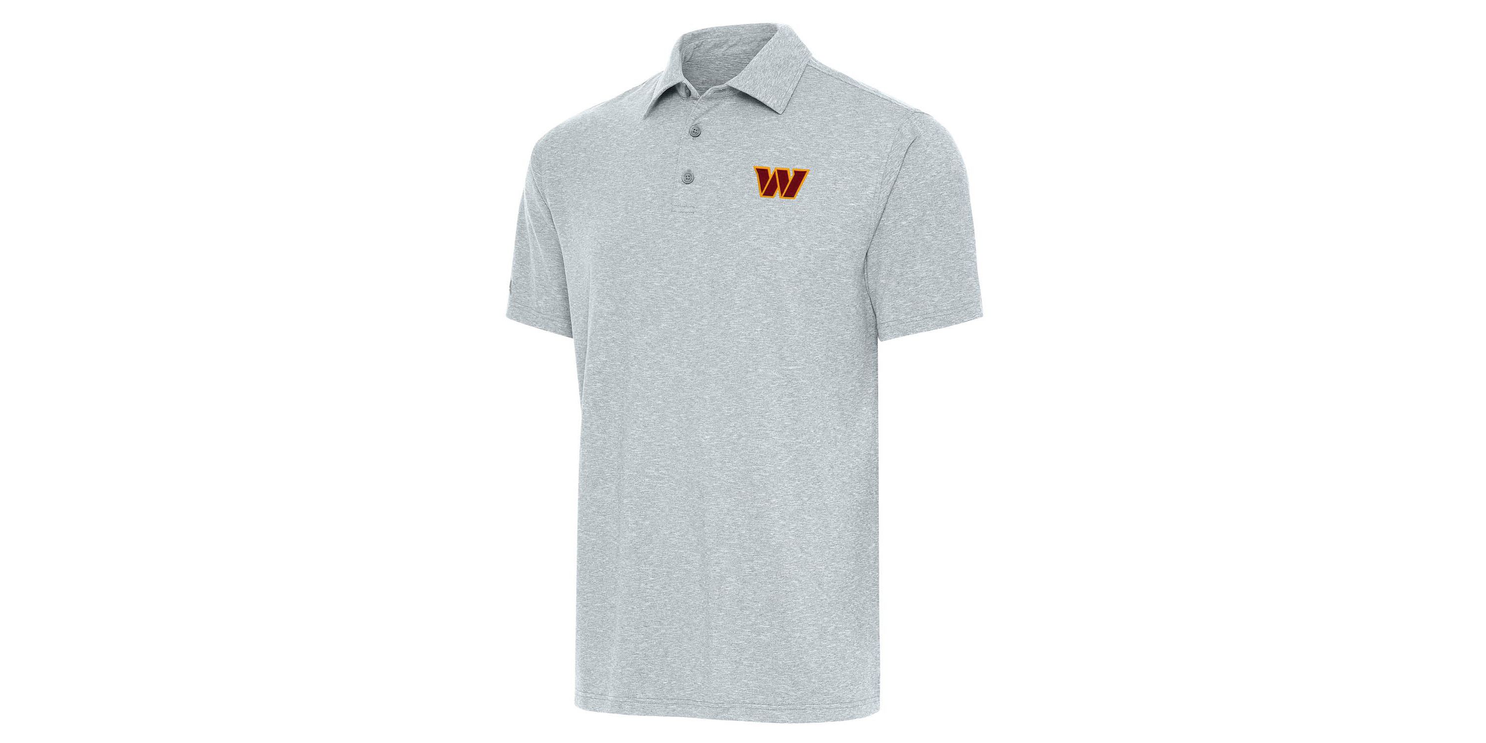 Antigua NFL Washington Commanders Mens Par 3 Polo