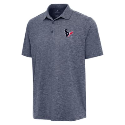 Antigua NFL Houston Texans Men's Par 3 Polo, Navy Blue, Medium