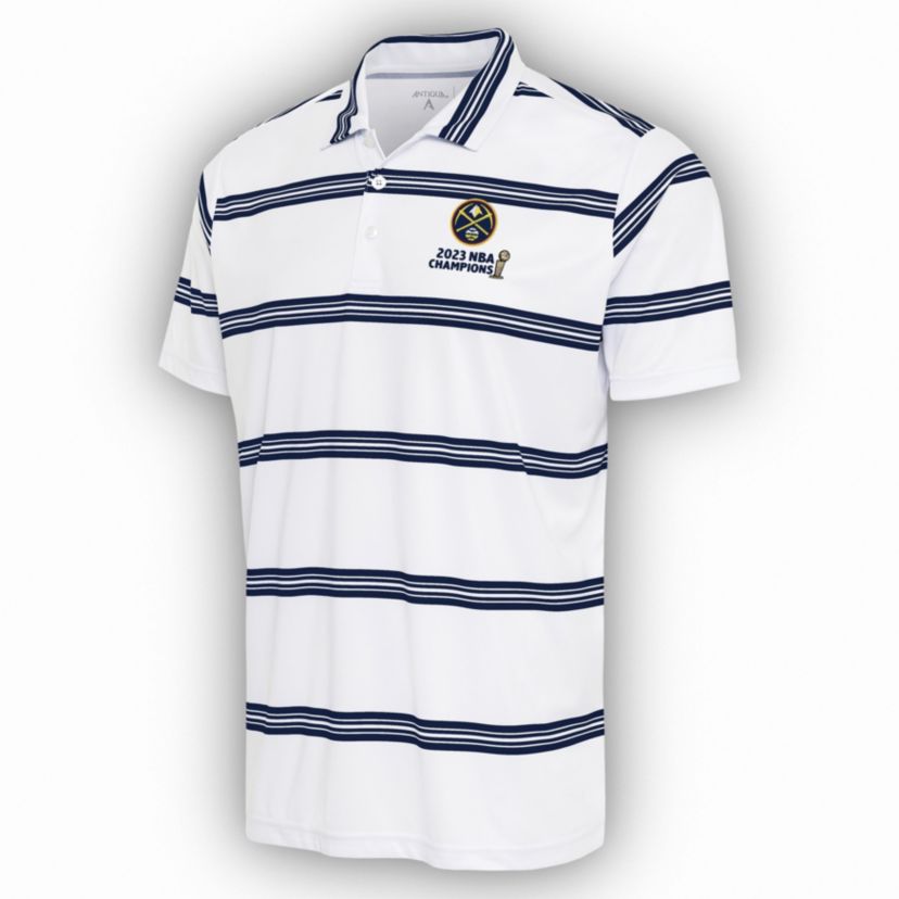 NBA Denver Nuggets Champions Mens Groove Polo