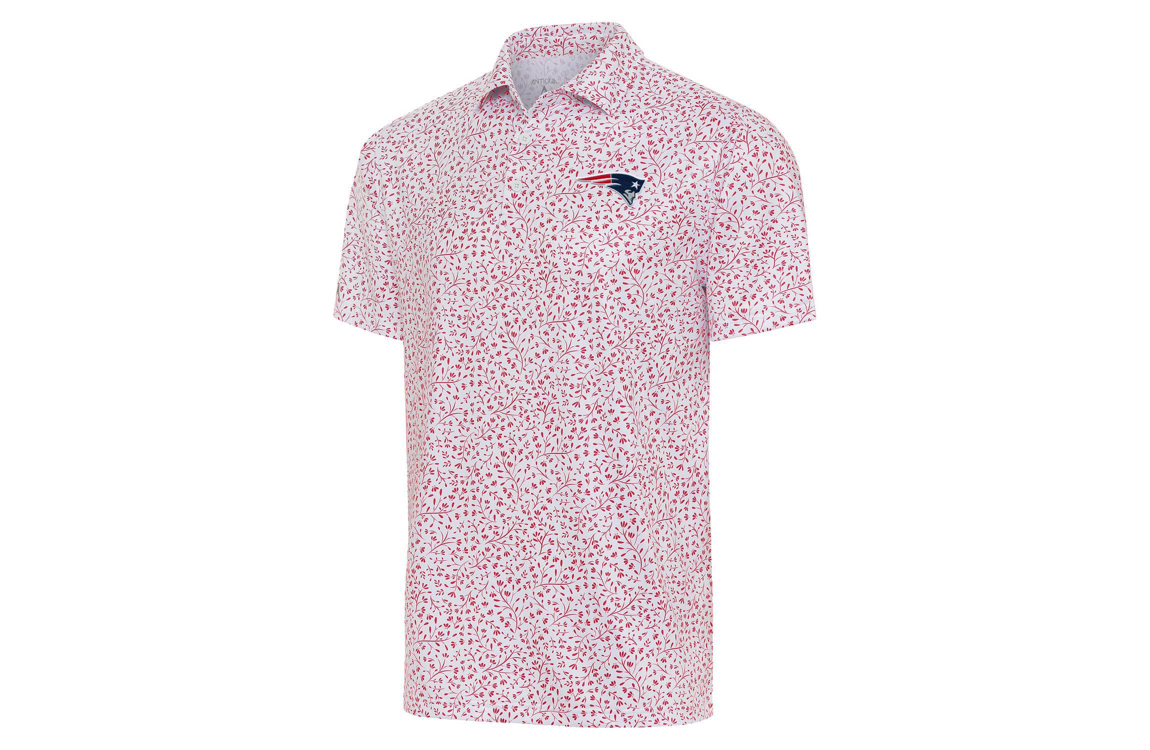 NFL New England Patriots Mens Motion Polo