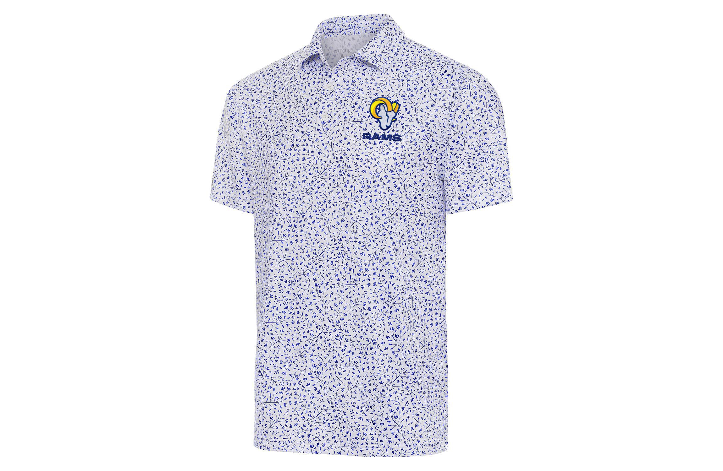 NFL Los Angeles Rams Mens Motion Polo