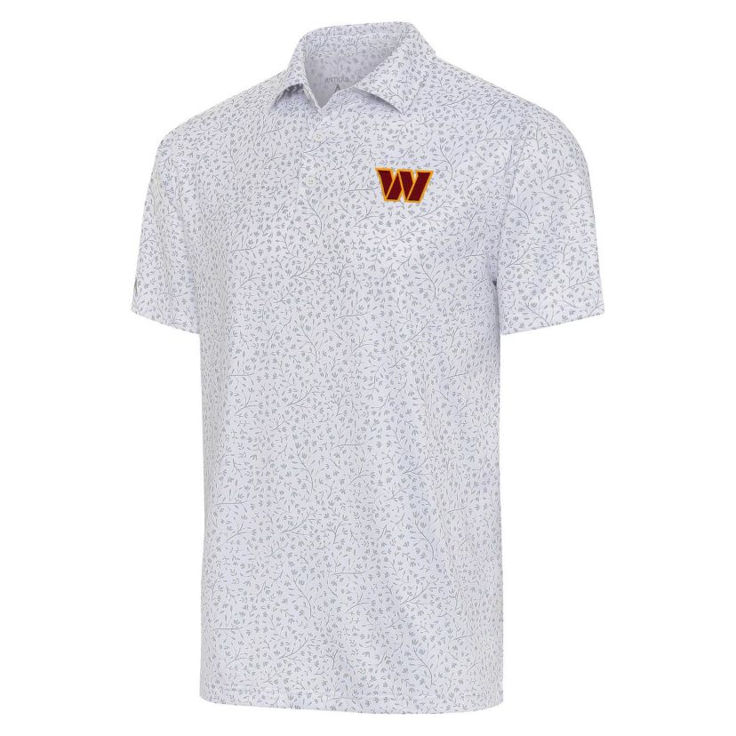Antigua NFL Washington Commanders Mens Motion Polo