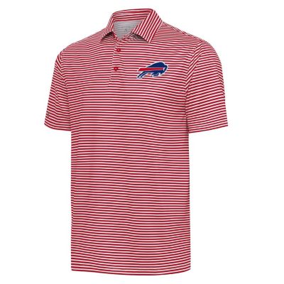 Antigua NFL Buffalo Bills Men's Skills Polo, Red, 3XL