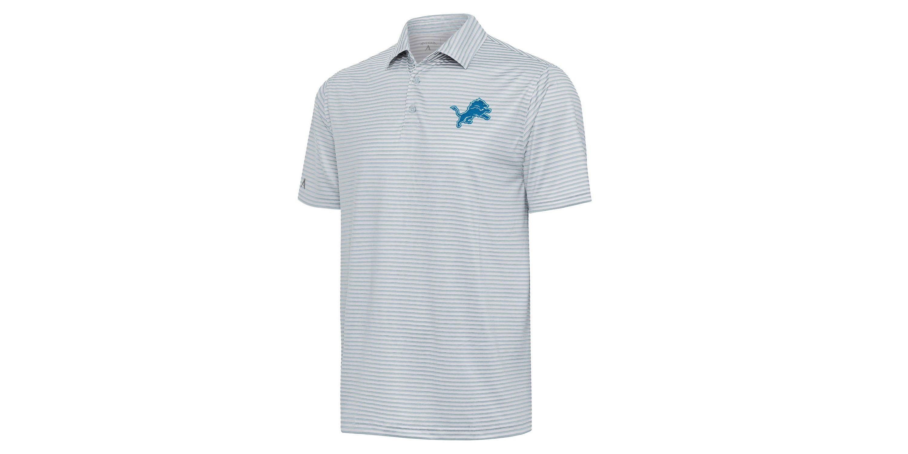NFL Detroit Lions Mens Skills Polo