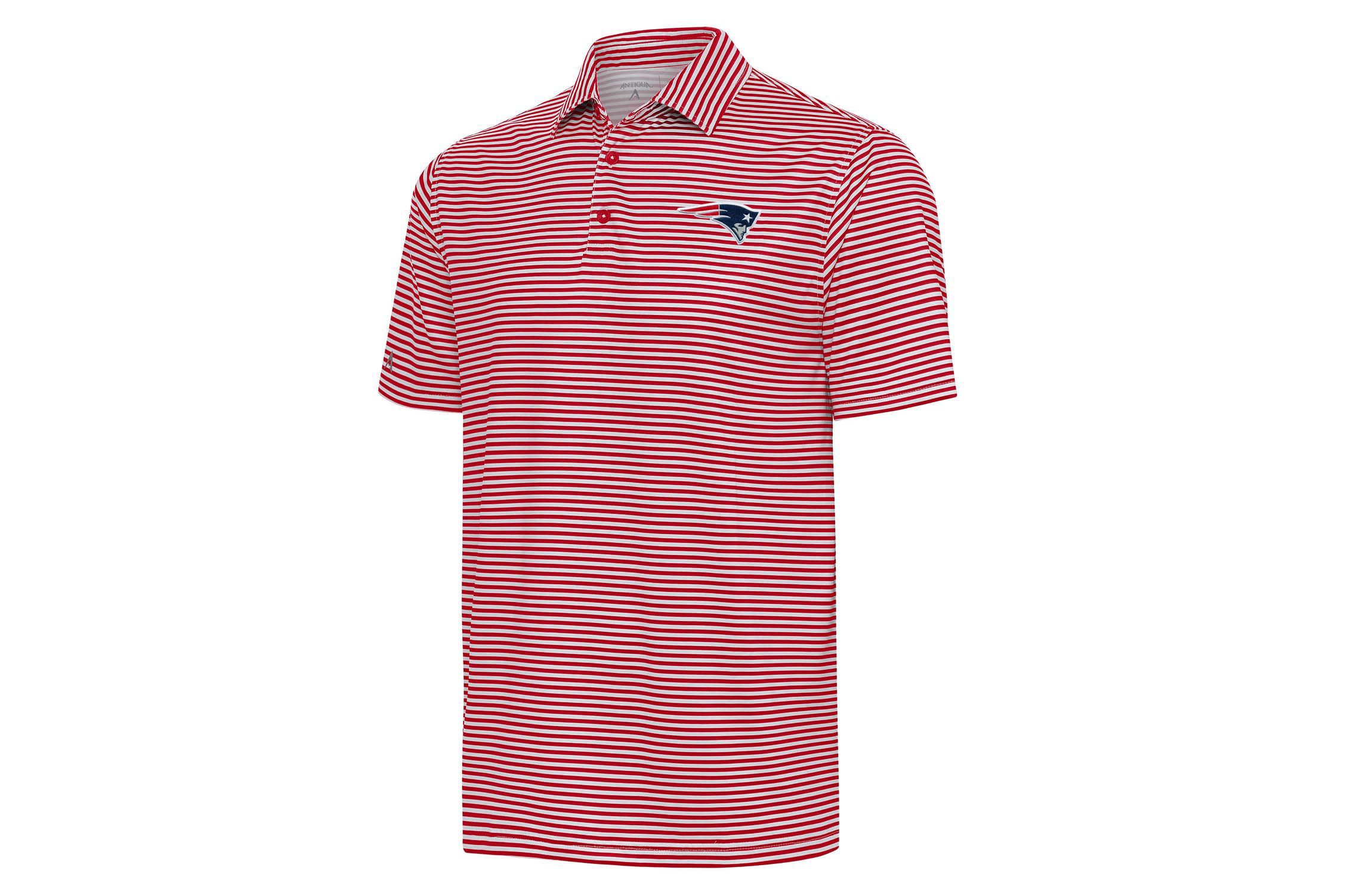 NFL New England Patriots Mens Skills Polo