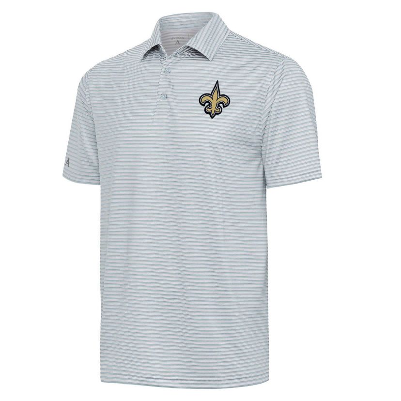 NFL New Orleans Saints Mens Skills Polo