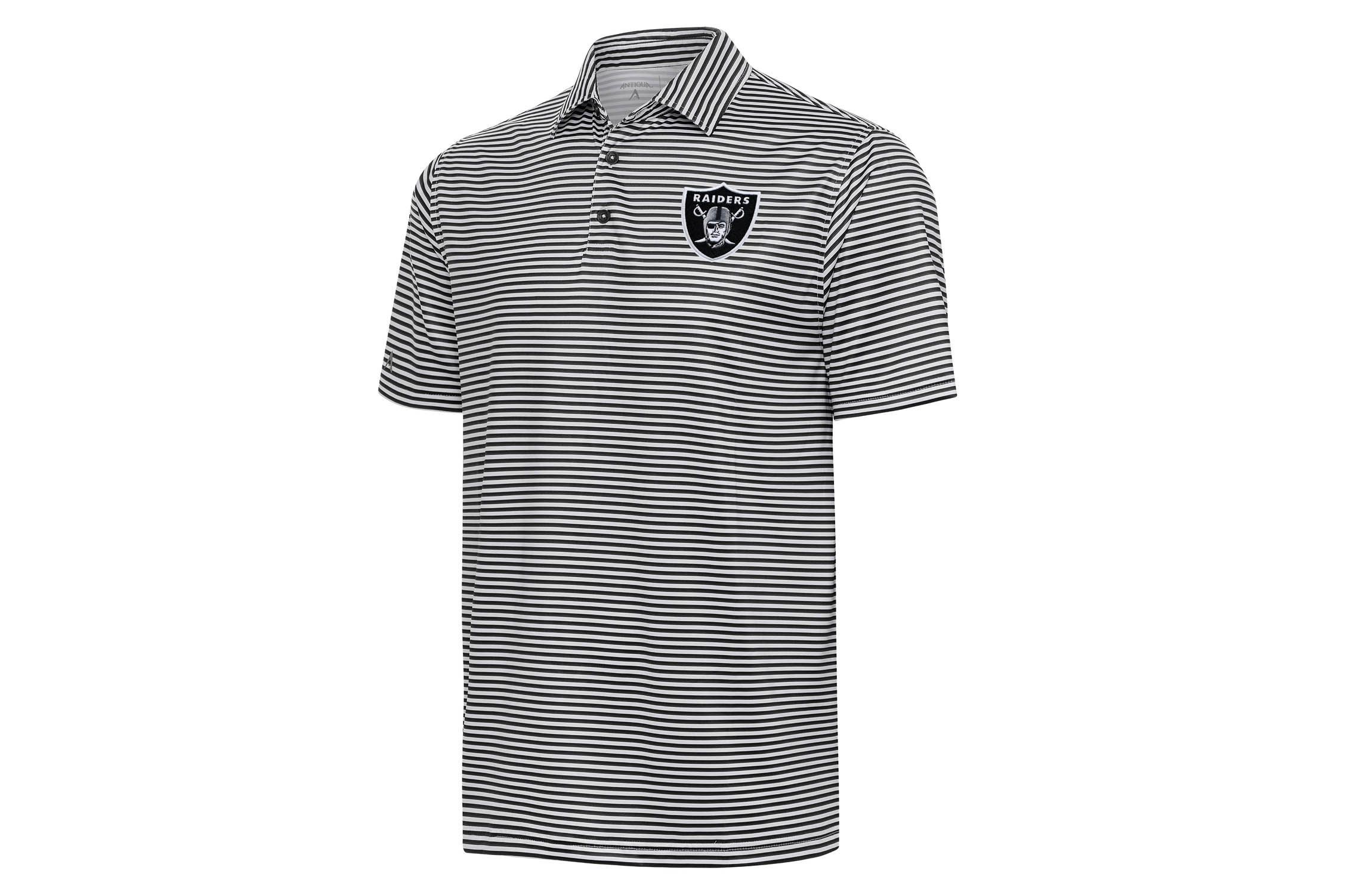 NFL Oakland Raiders Las Vegas Raiders  Mens Skills Polo