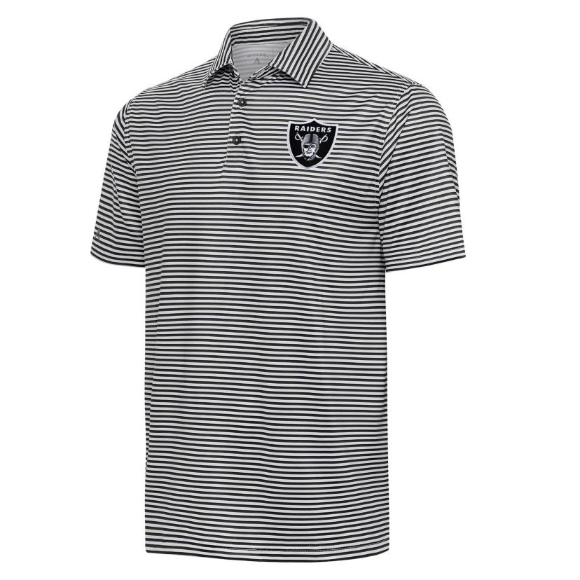 NFL Oakland Raiders Las Vegas Raiders  Mens Skills Polo