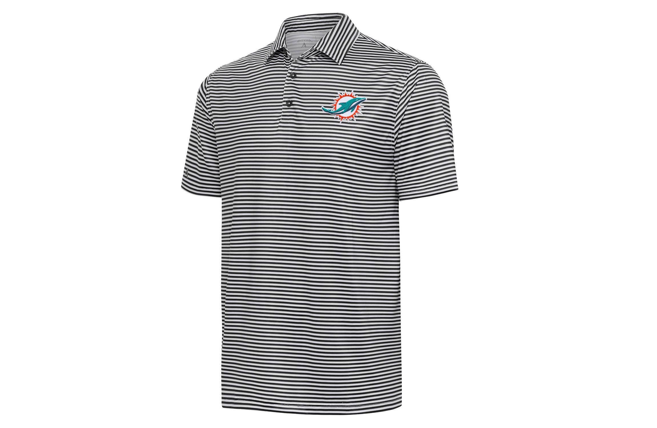 NFL Miami Dolphins Mens Skills Polo