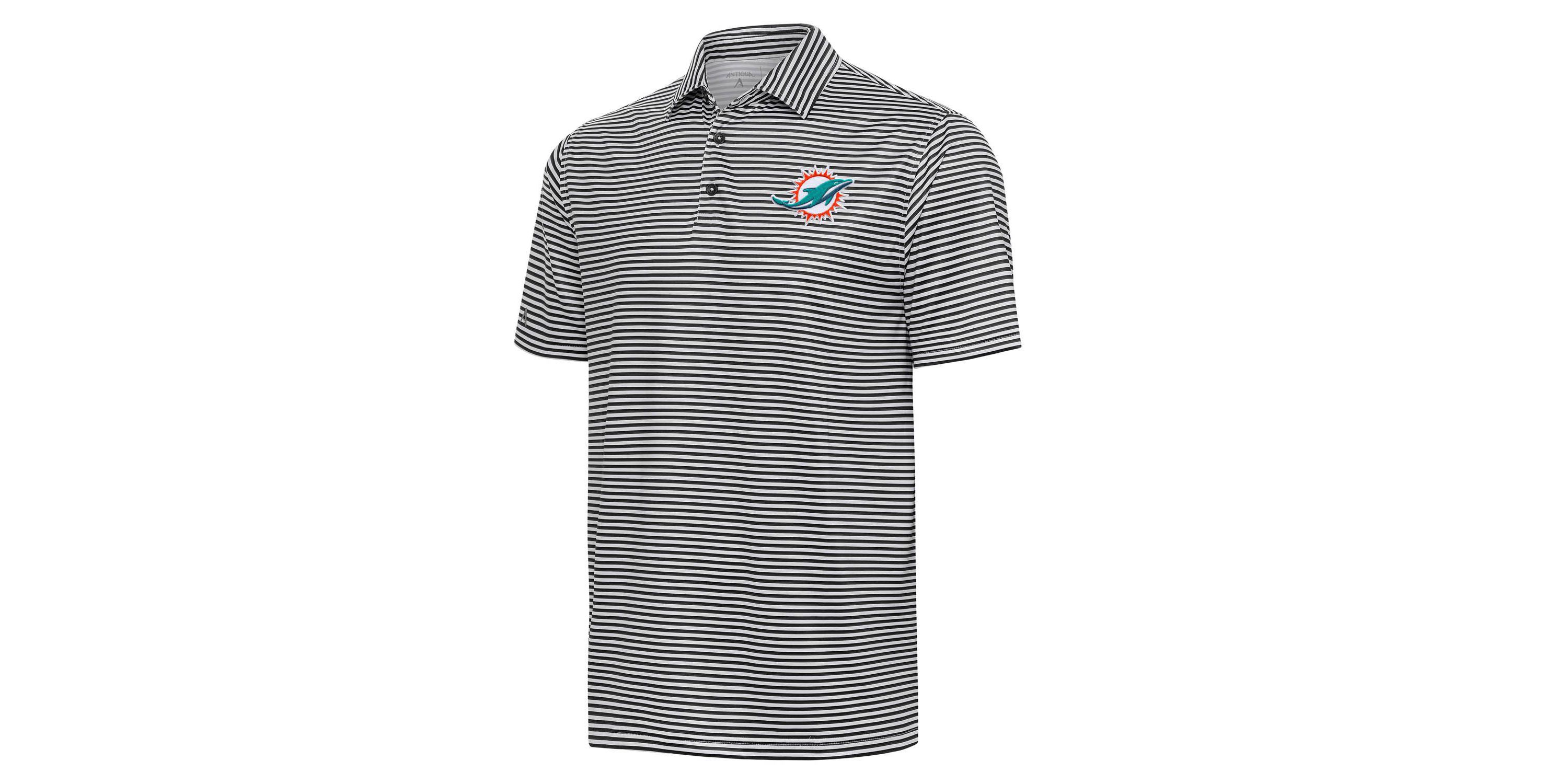 NFL Miami Dolphins Mens Skills Polo