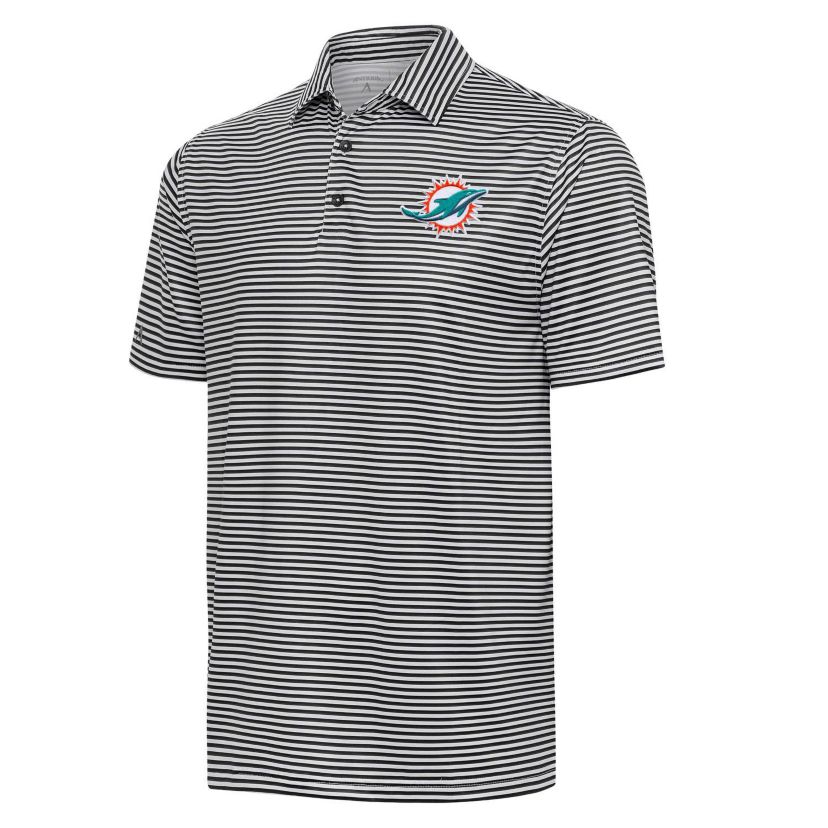 NFL Miami Dolphins Mens Skills Polo