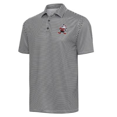 Antigua NFL Cleveland Browns Men's Skills Polo, Black, 3XL