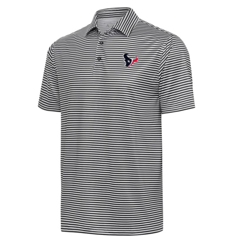 Antigua NFL Houston Texans Mens Skills Polo