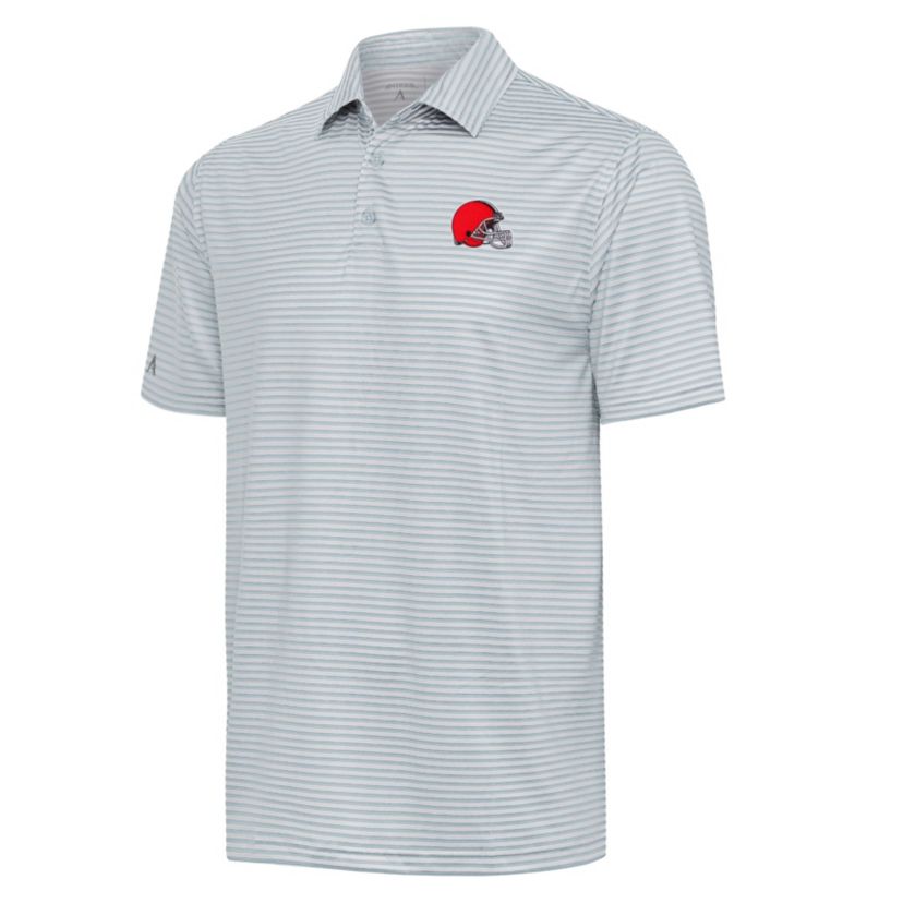 Antigua NFL Cleveland Browns Mens Skills Polo